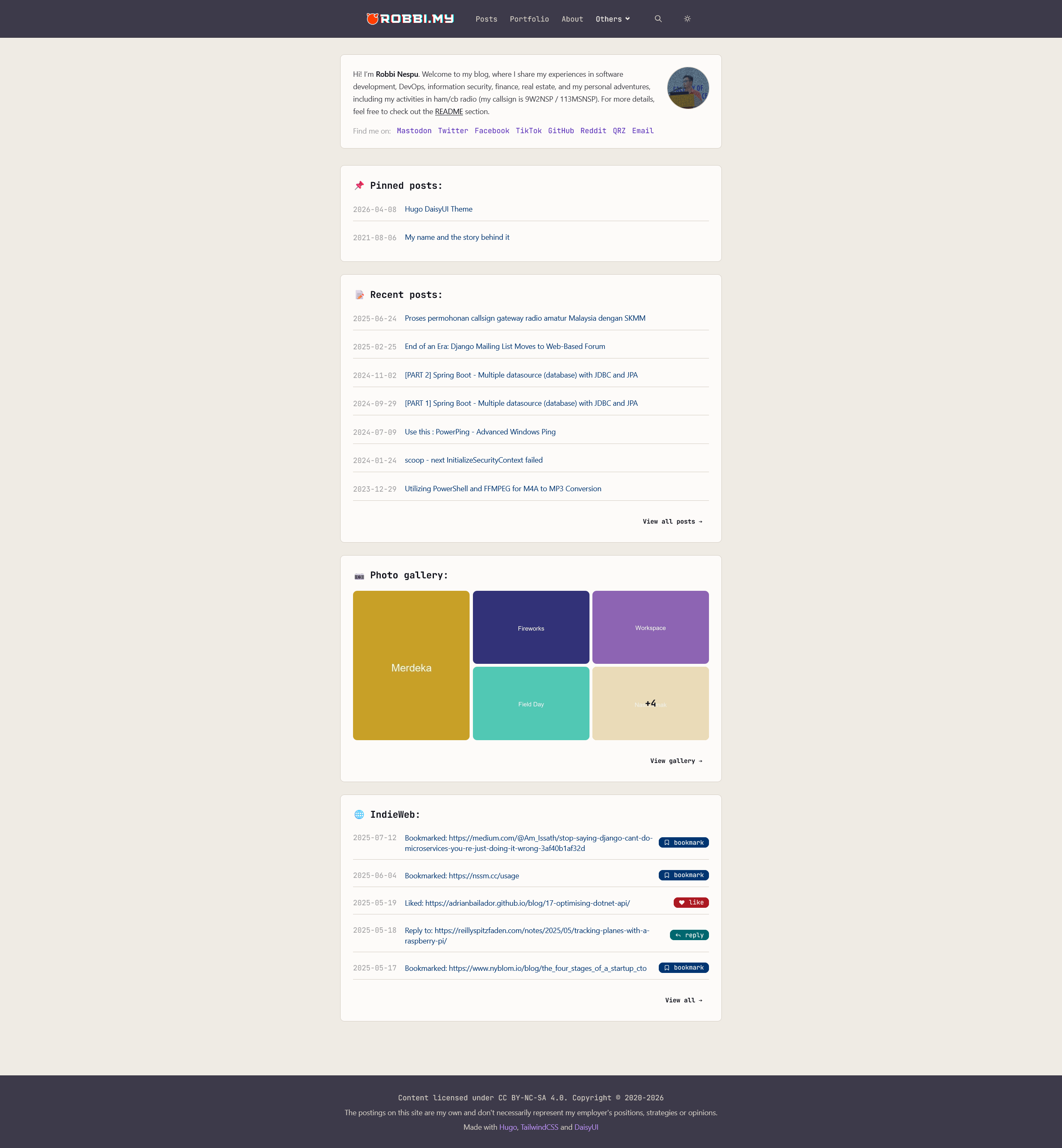 Hugo DaisyUI Theme